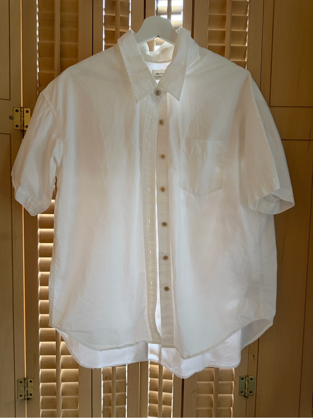 Wilfred Oversized Shortsleeved Button Up Shirt